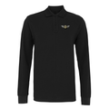 Mathewsons Long Sleeve Polo - Black