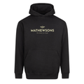 Mathewsons Crest Heavyweight Hoodie - Black