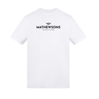 Mathewsons Crest T-shirt - White/Black