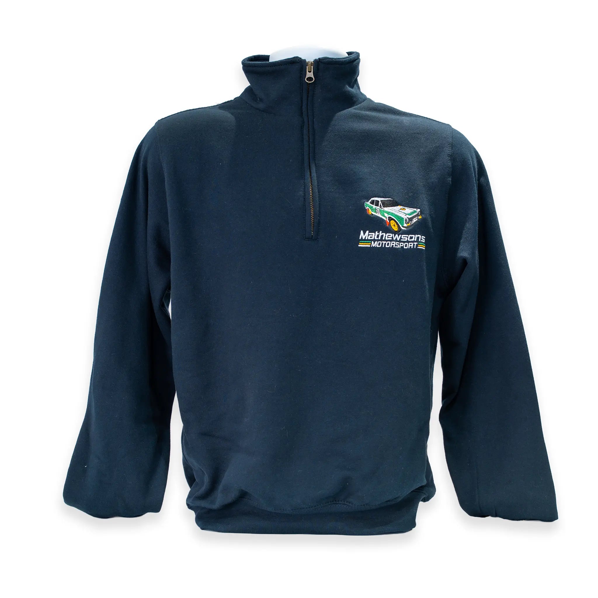 Mk1 Ford Escort Quarter Zip Jumper in Blue