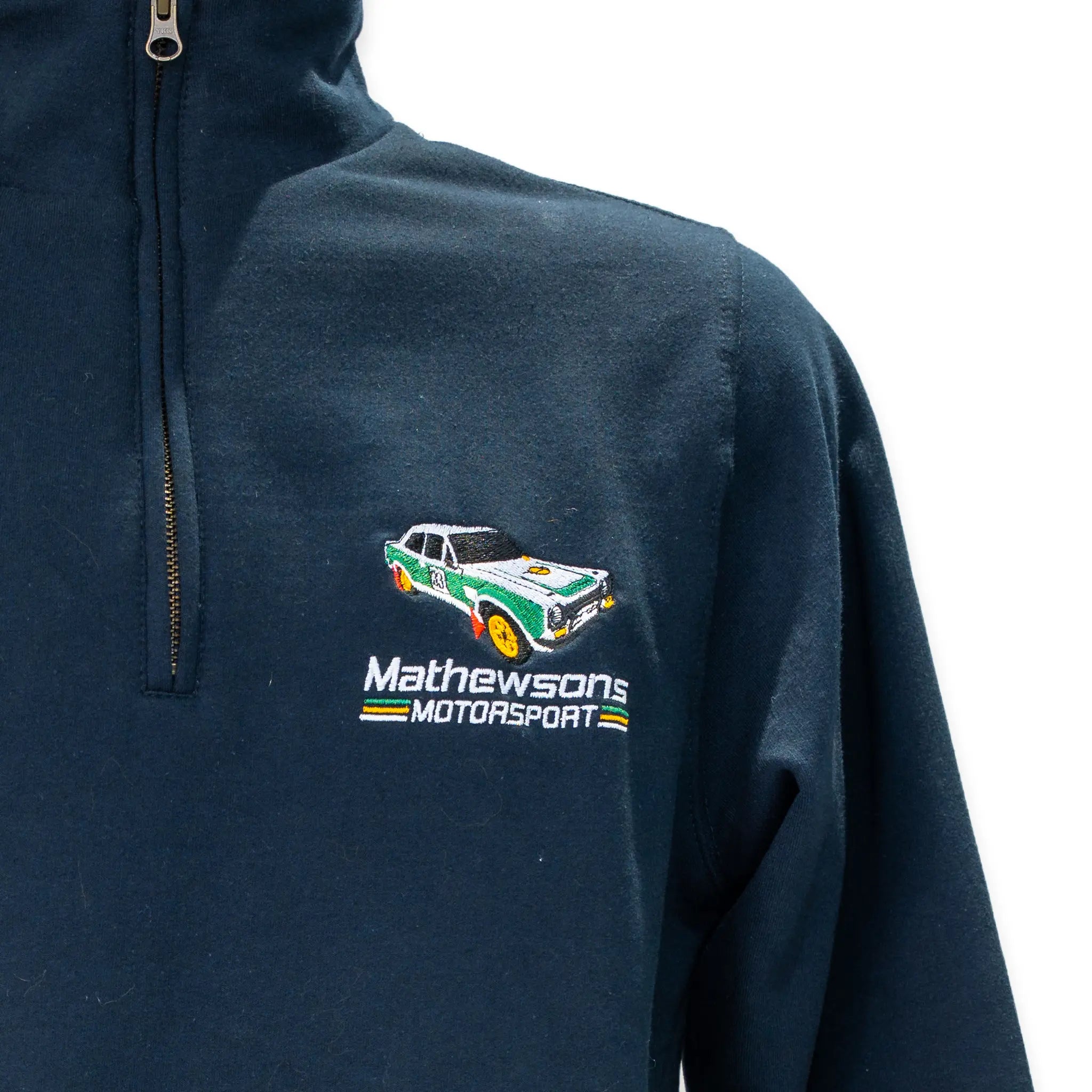 Mk1 Ford Escort Quarter Zip Jumper in Blue