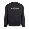 Mathewsons Crest Heavyweight Jumper - Black