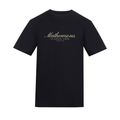 Mathewsons Heritage Script T-shirt - Black