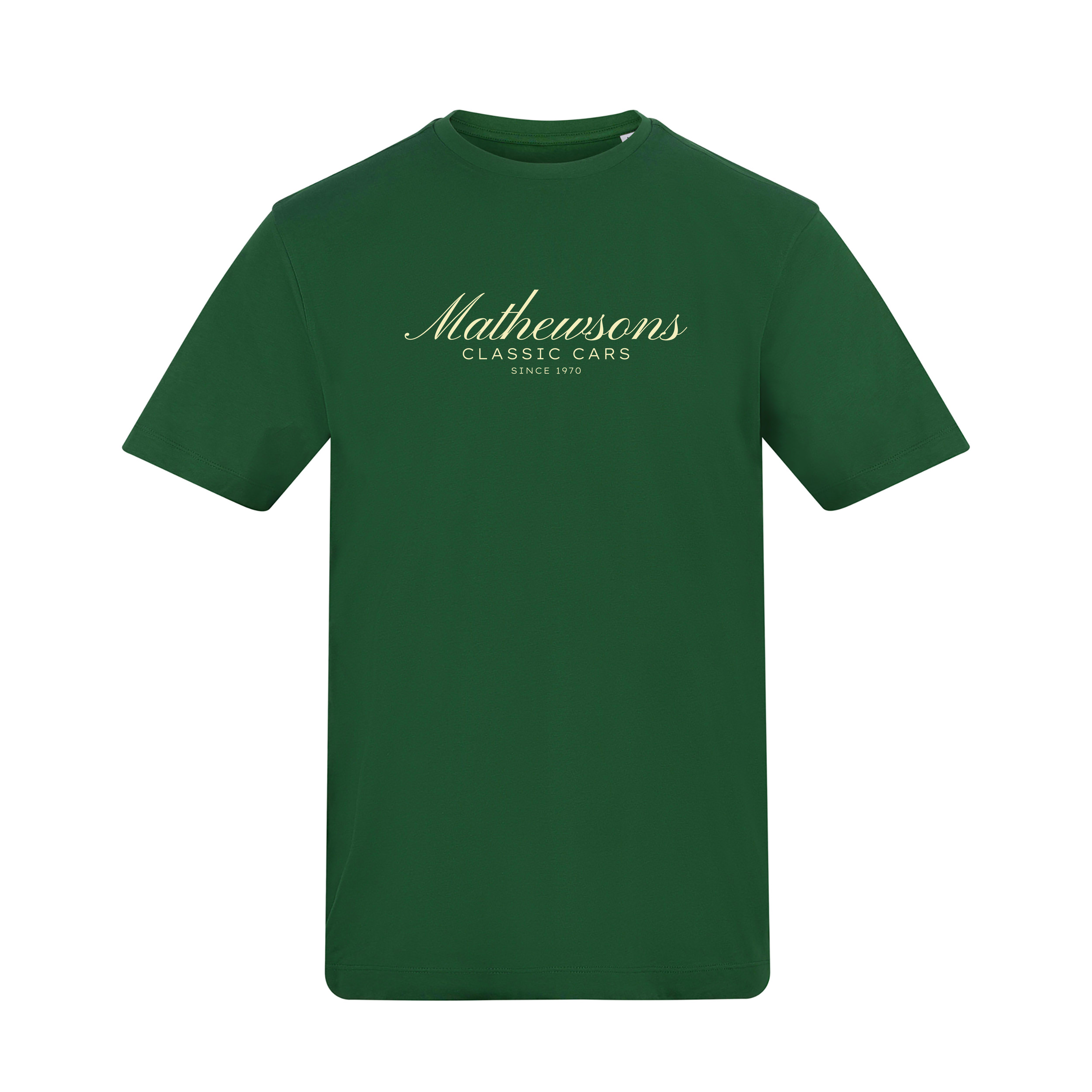 Mathewsons Heritage Script T-shirt - Green