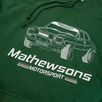 Mk1 Ford Escort Hoodie in Green