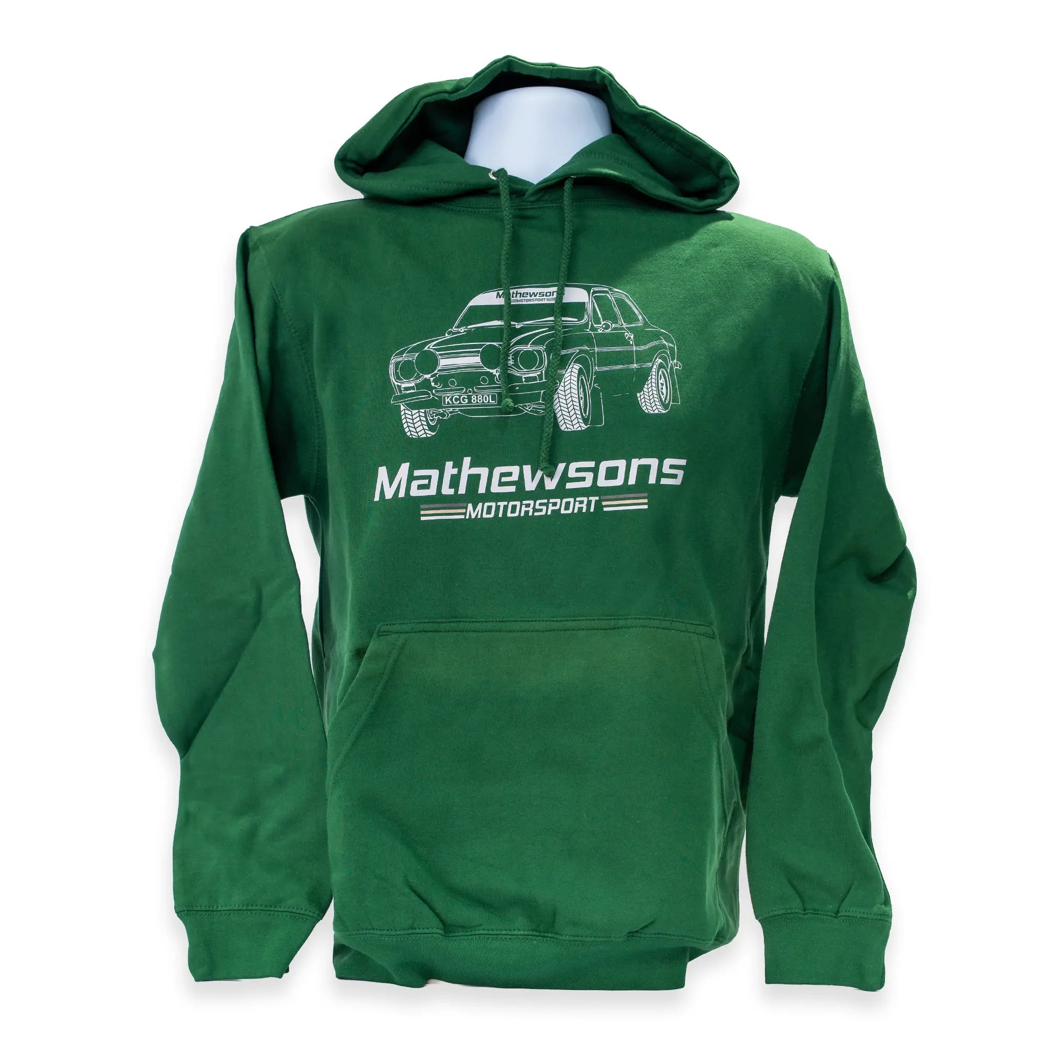 Mk1 Ford Escort Hoodie in Green