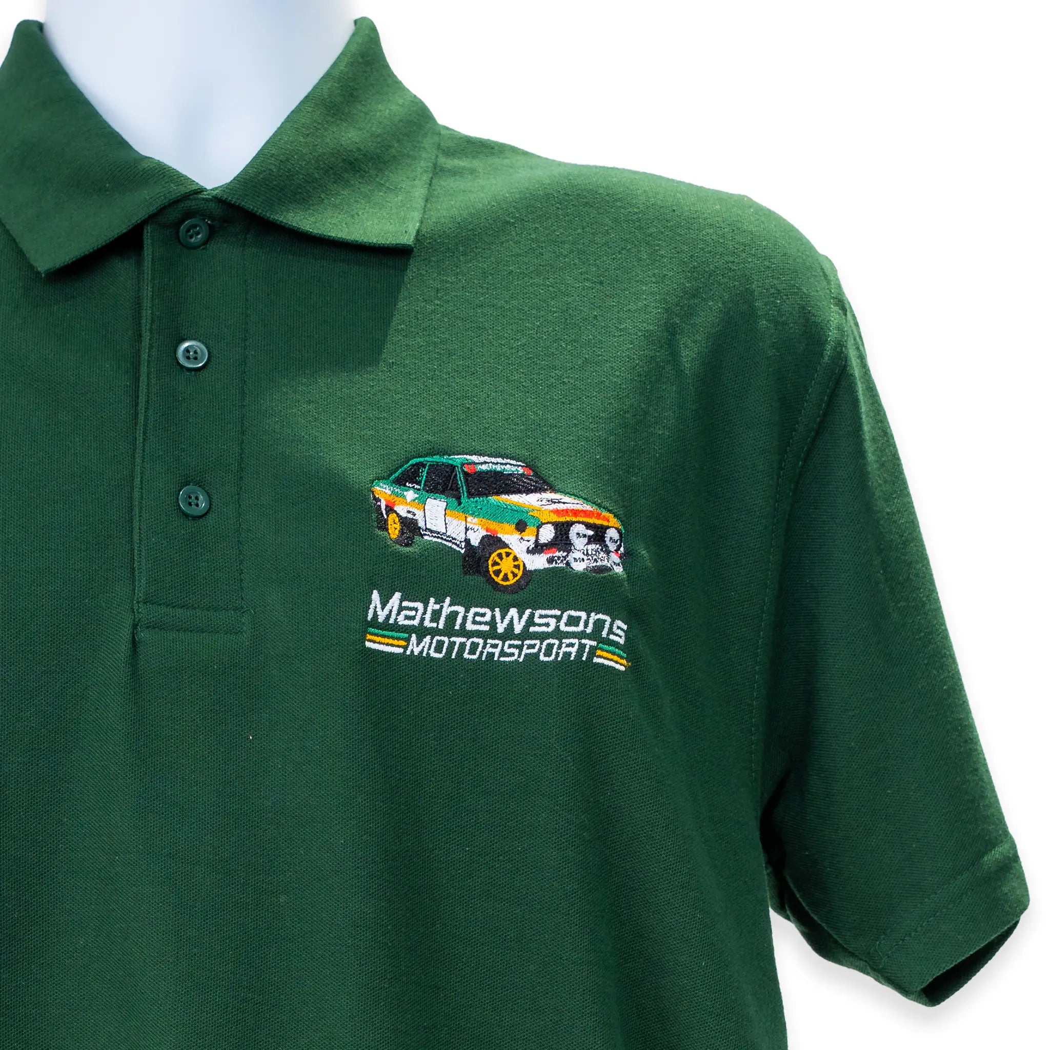 Mk2 Ford Escort Polo Shirt in Green