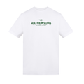 Mathewsons Crest T-shirt - White/Green