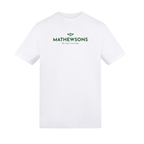 Mathewsons Crest T-shirt - White/Green