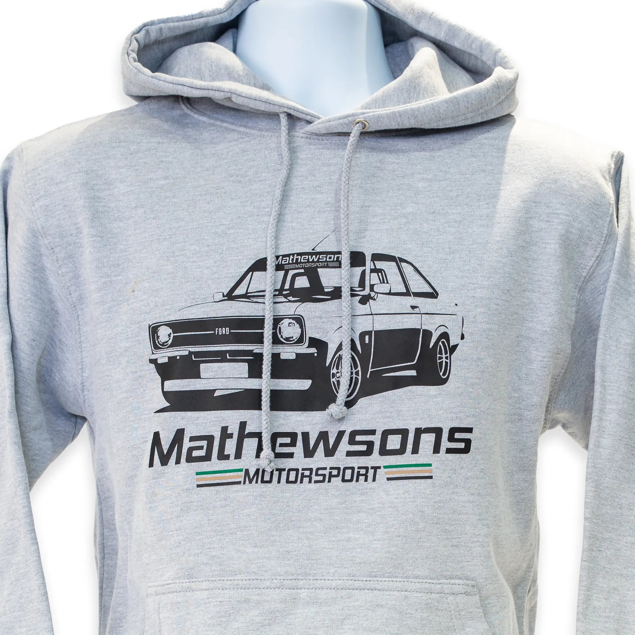 Mk2 Ford Escort Hoodie in Grey