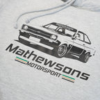 Mk2 Ford Escort Hoodie in Grey
