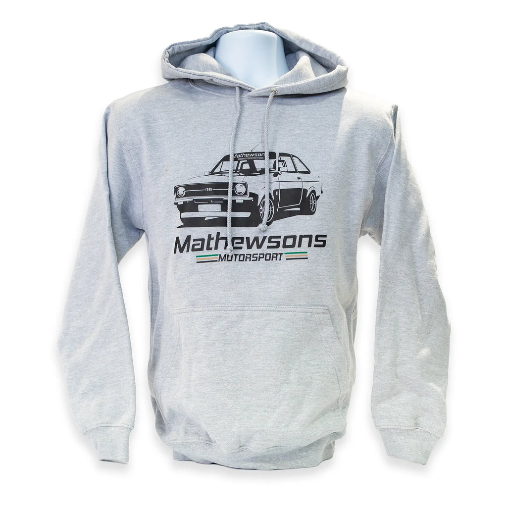 Mk2 Ford Escort Hoodie in Grey