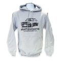 Mk2 Ford Escort Hoodie in Grey