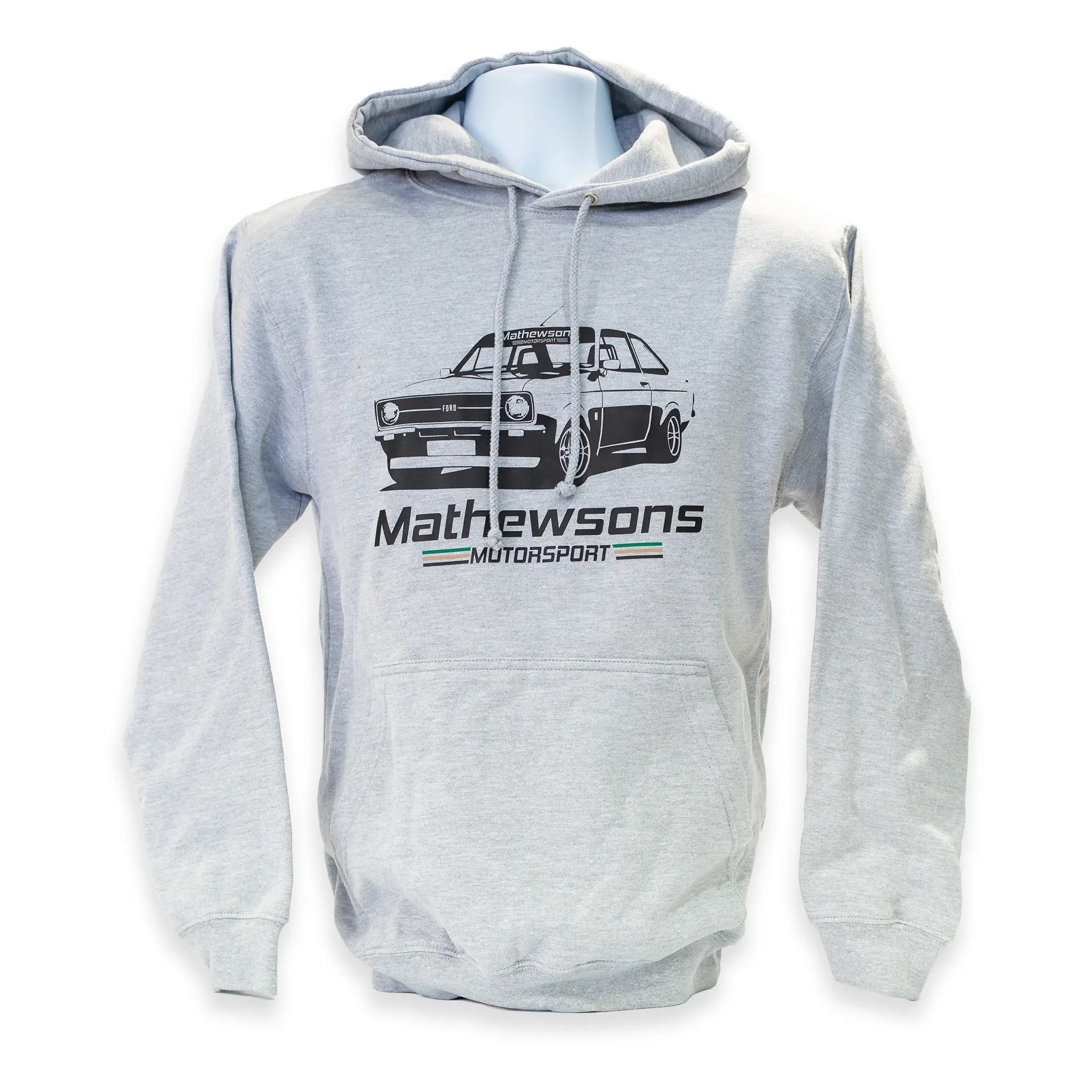 Mk2 Ford Escort Hoodie in Grey