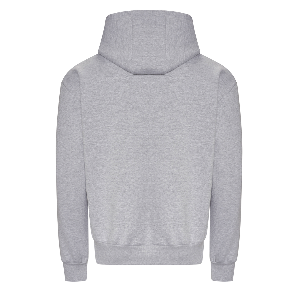 Mathewsons Crest Heavyweight Hoodie - Grey
