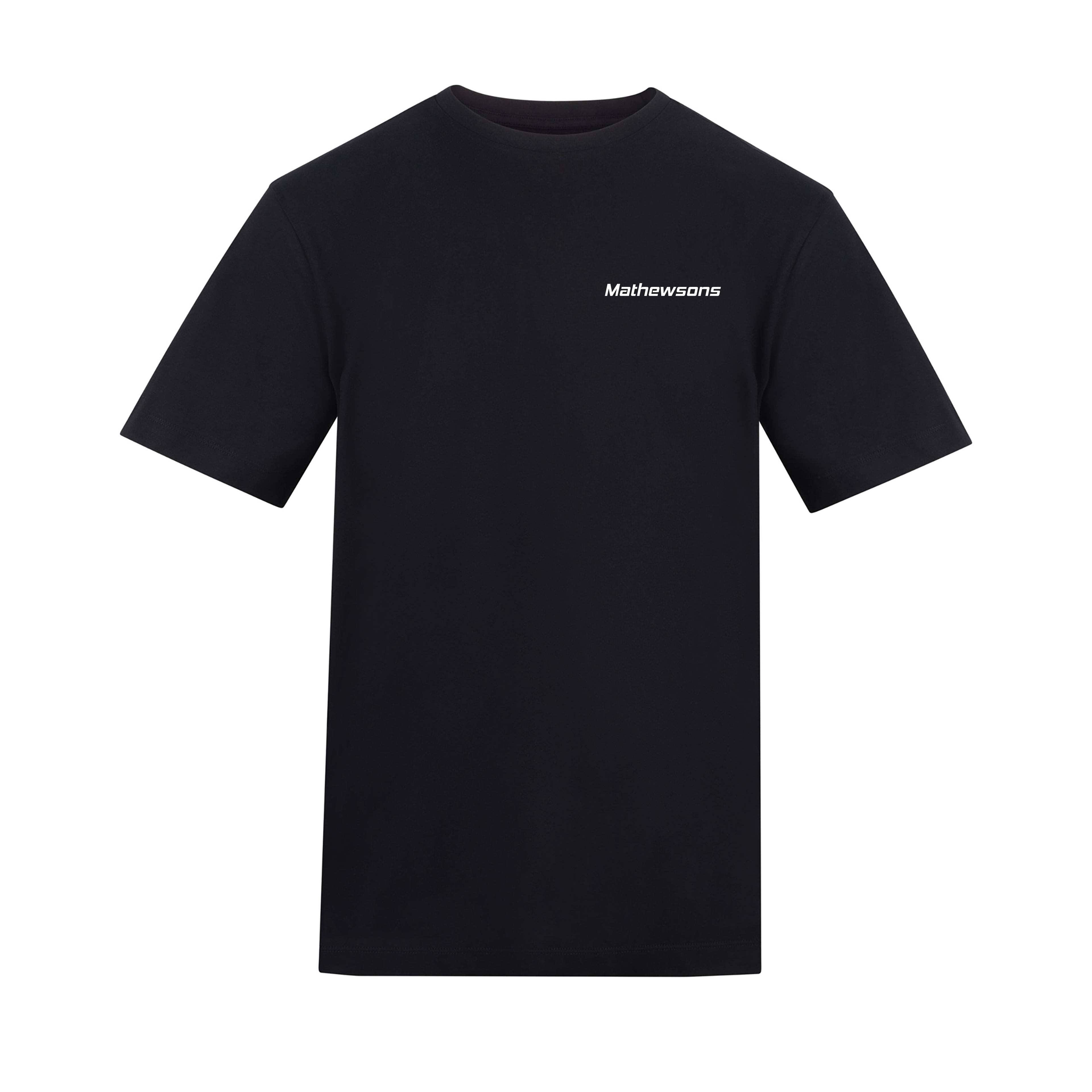 Mathewsons Motorsport Script T-shirt - Black