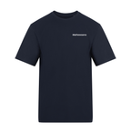 Mathewsons Motorsport Script T-shirt - Navy