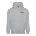 Mathewsons Motorsport Script Heavyweight Hoodie - Grey