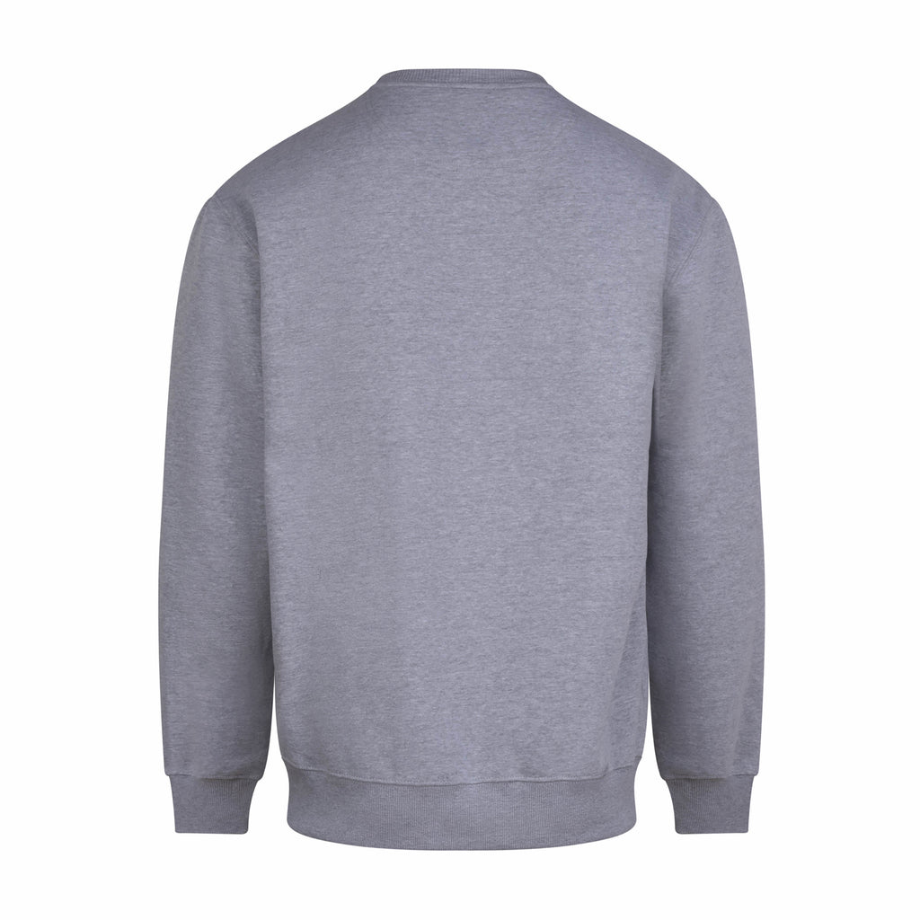 Mathewsons Heritage Script Heavyweight Jumper - Grey
