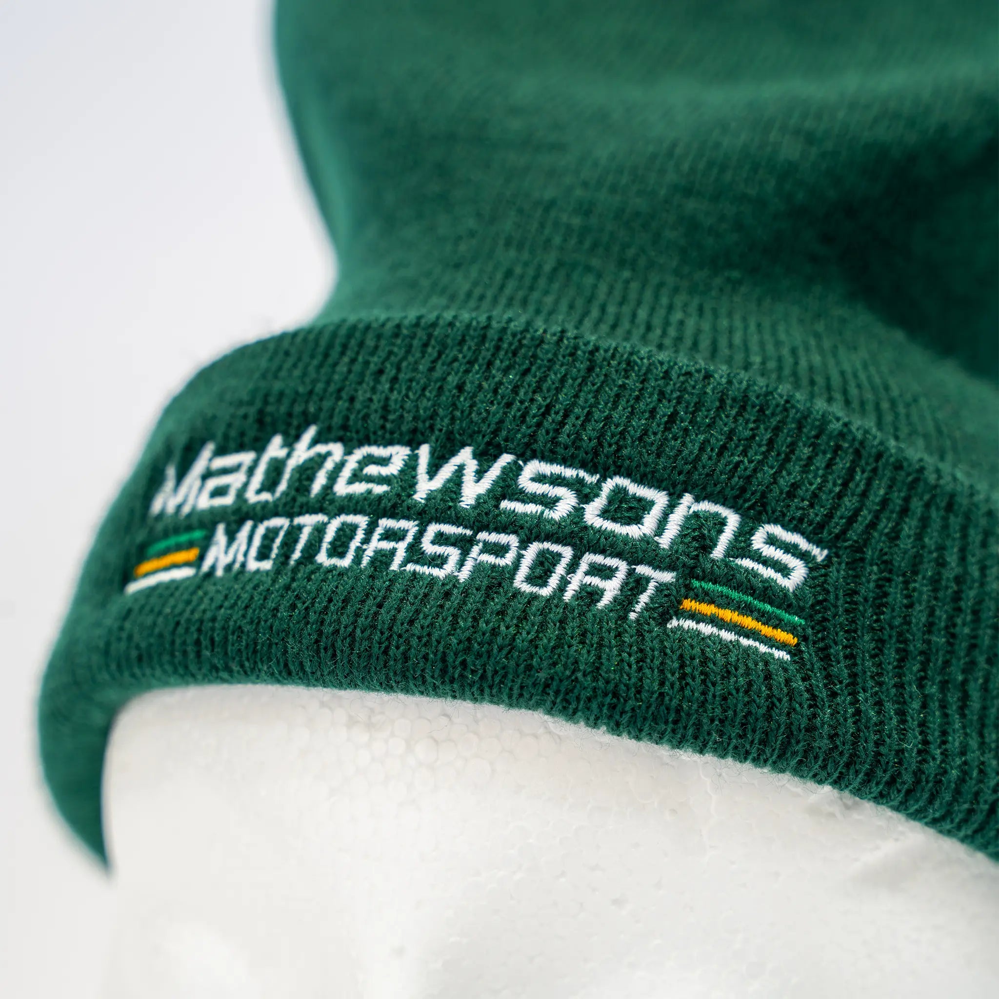 Mathewsons Motorsport Beanie in Green