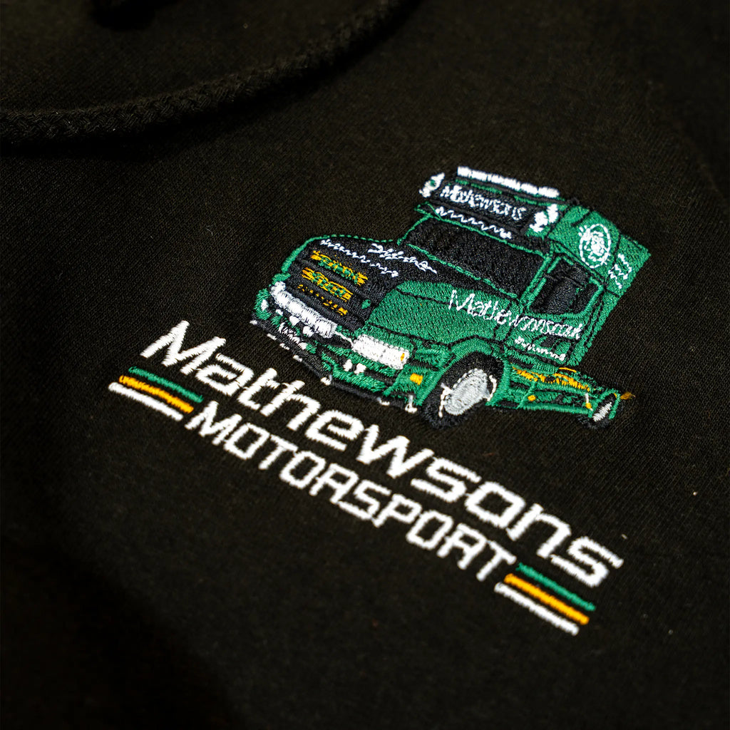 Scania T-Cab Hoodie in Black