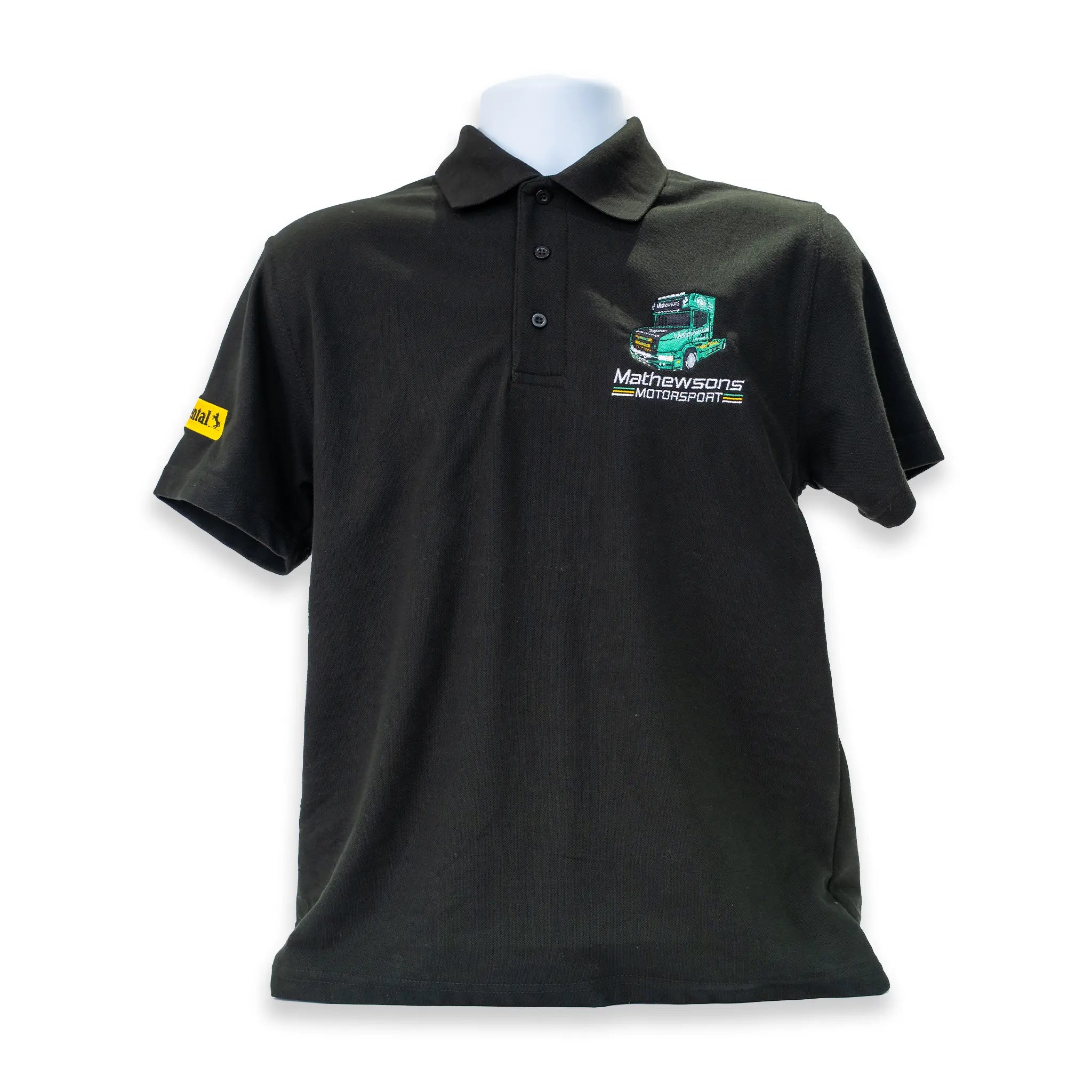 Scania T-Cab Polo Shirt in Black
