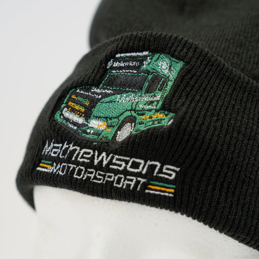 Scania T-Cab Bobble Beanie in Black