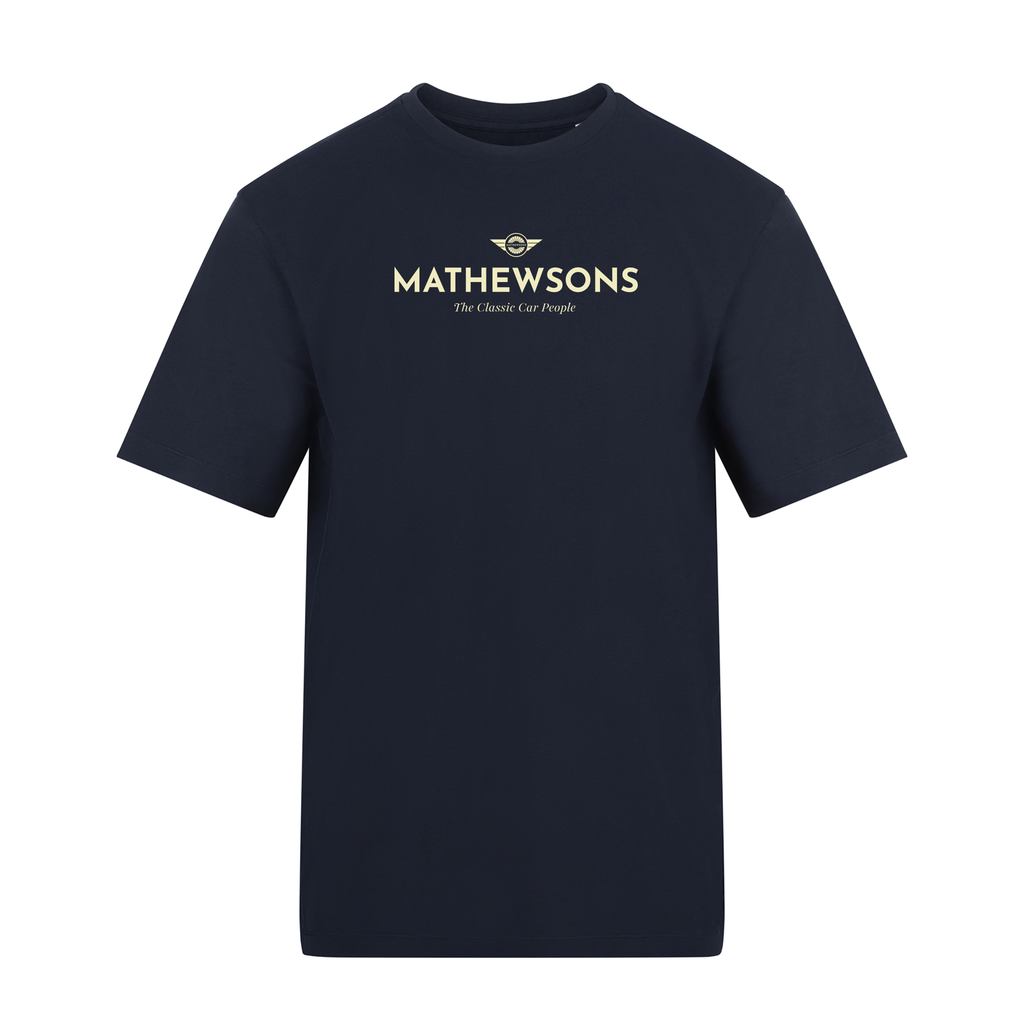 Mathewsons Crest T-shirt - Navy