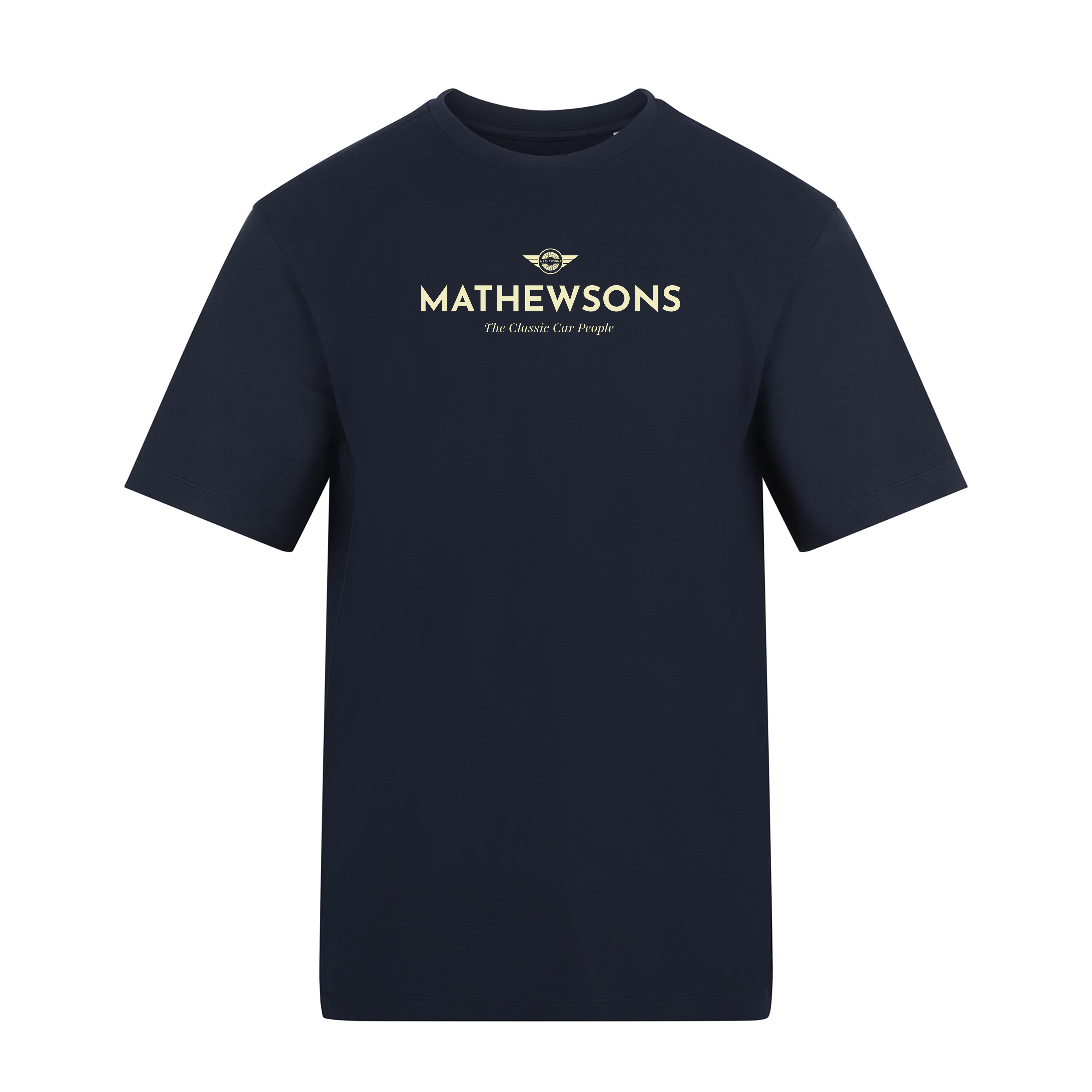 Mathewsons Crest T-shirt - Navy